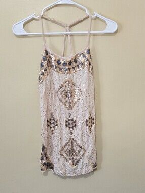 Temperance Sequined Tank Top